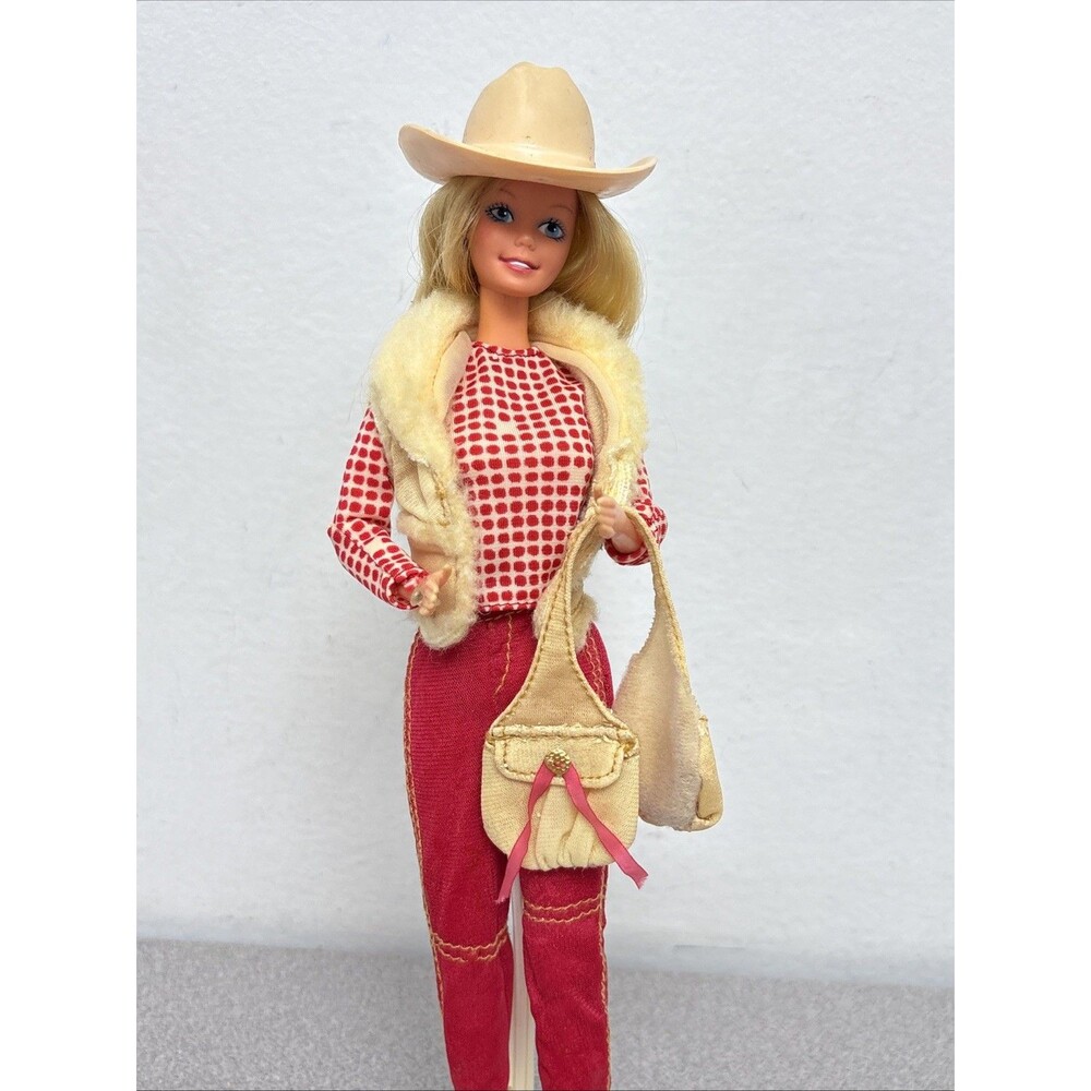 Vintage 1982 Barbie Horse Lovin’ Westtn Barbie w/Cowgirl Outfit Mattel #1757